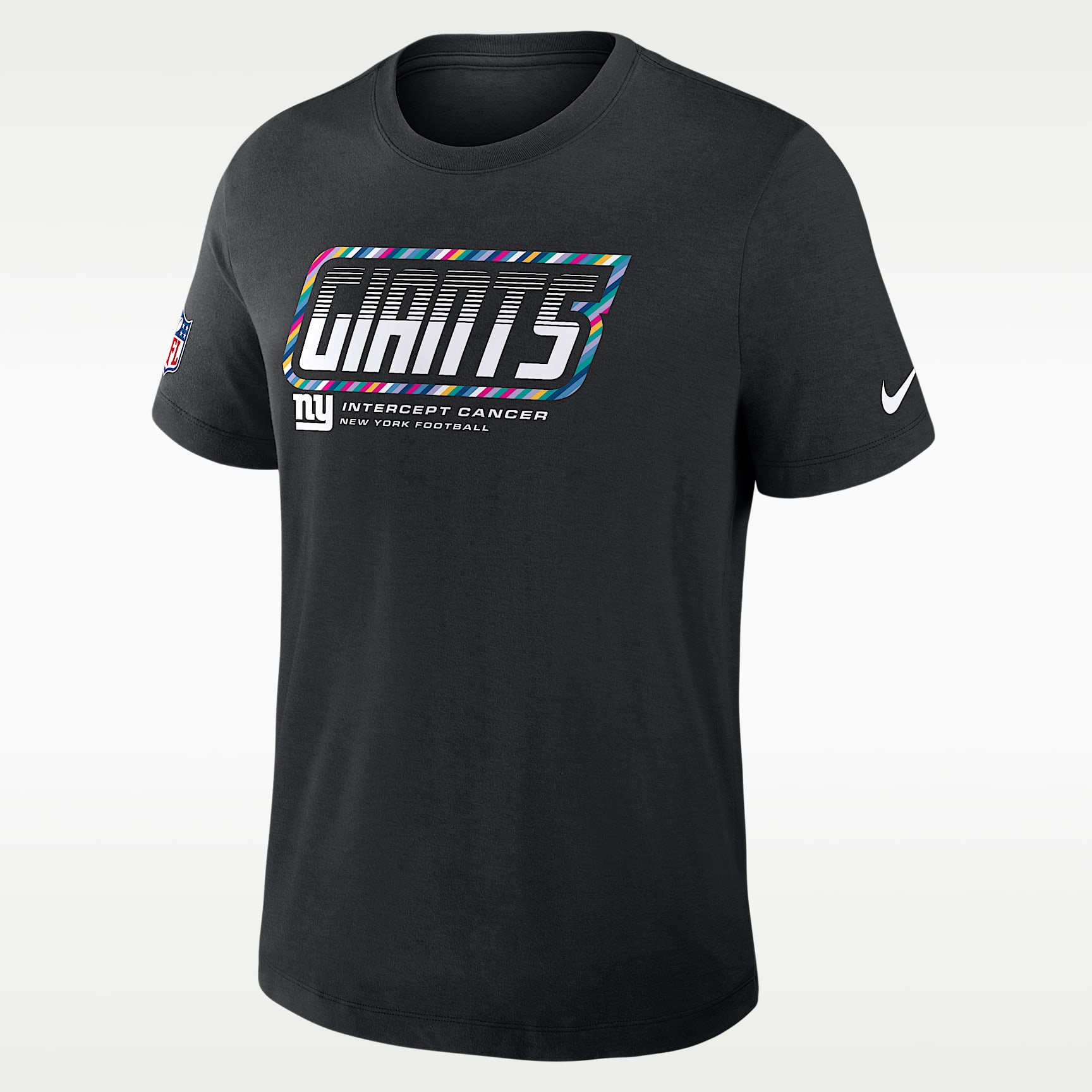 New York Giants Crucial Catch Sideline Men's Nike Dri-FIT NFL T